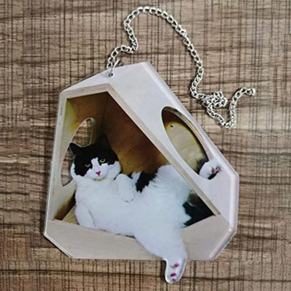 

Acrylic Cute Car Accessorie Lazy Cat Pendant Auto Rearview Mirror Ornaments Interior Car Decoration Birthday Gift Couple