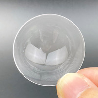 Round Fresnel Lens Threaded Condenser Concentric Optical Lens 30mm 42mm 50mm 60mm 70mm 80mm for LED Spotlight DIY Projector VR