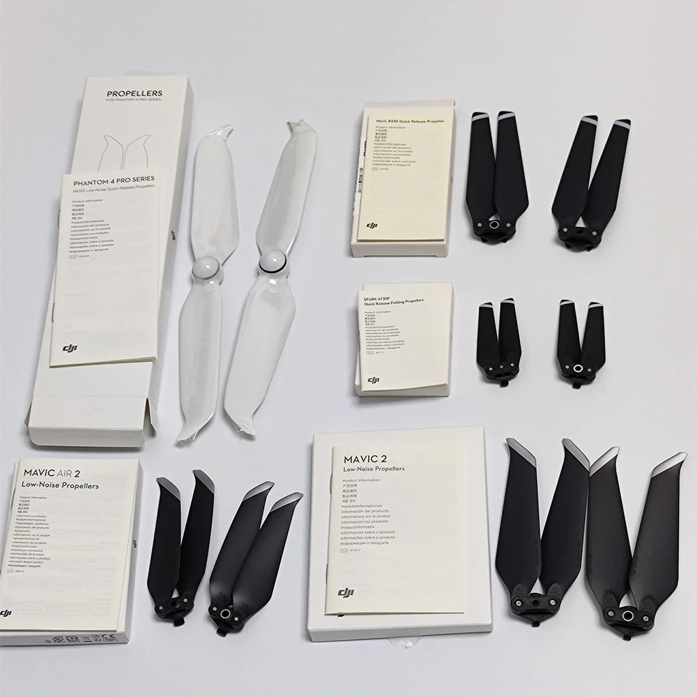 مافيك برو Mavic 2Pro Zoom Mavic Air 2 Phantom3 P4 Pro مراوح أصلية جديدة مع قطع غيار طائرة بدون طيار