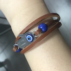 The Last Of Us Part 2 Ellie Dina Costume Props Ellie Cosplay Bracelet Devil's Eye Bracelets Halloween Party Props Collection