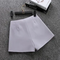 High Waisted Shorts for Women, Casual Suit Shorts, Black and White Short Pants, Ladies Shorts, Hot Fashion, New, Summer, 2022