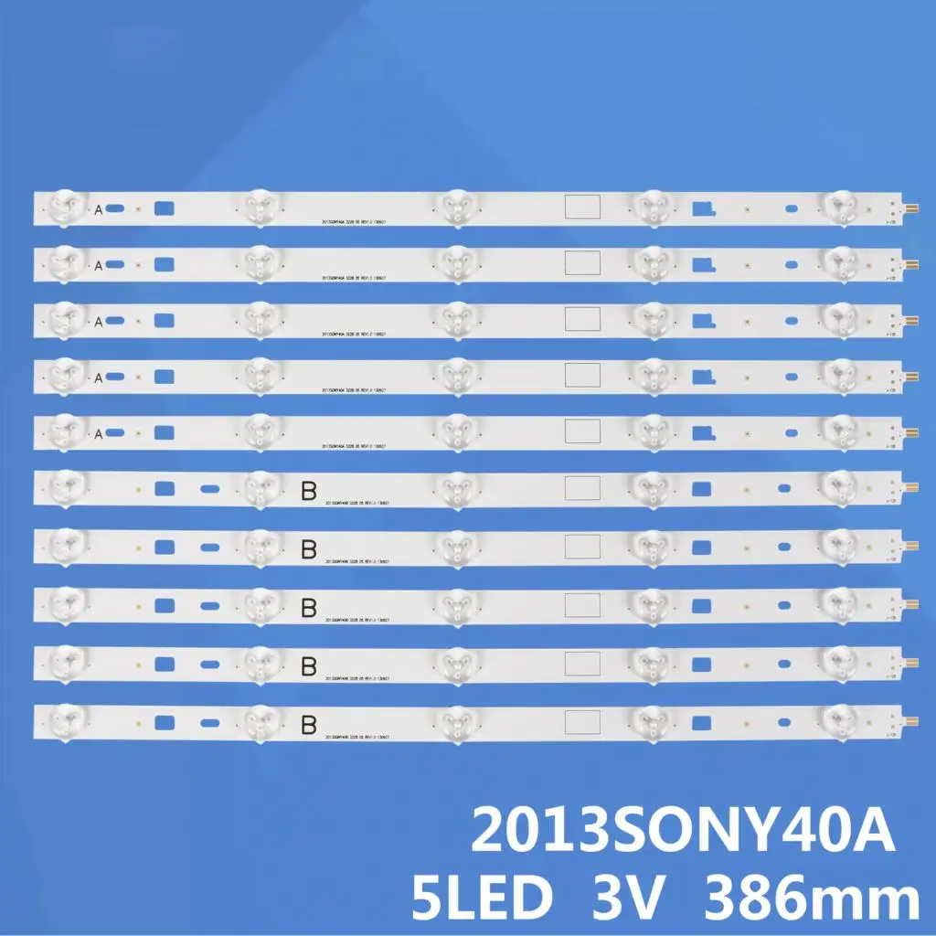 

9set LED Backlight strip For Sony 40" KDL-40RM10B 2013SONY40A B KDL-40W600B KDL-40R480B KDL-40R450B KDL-40R483B KDL-40R453B