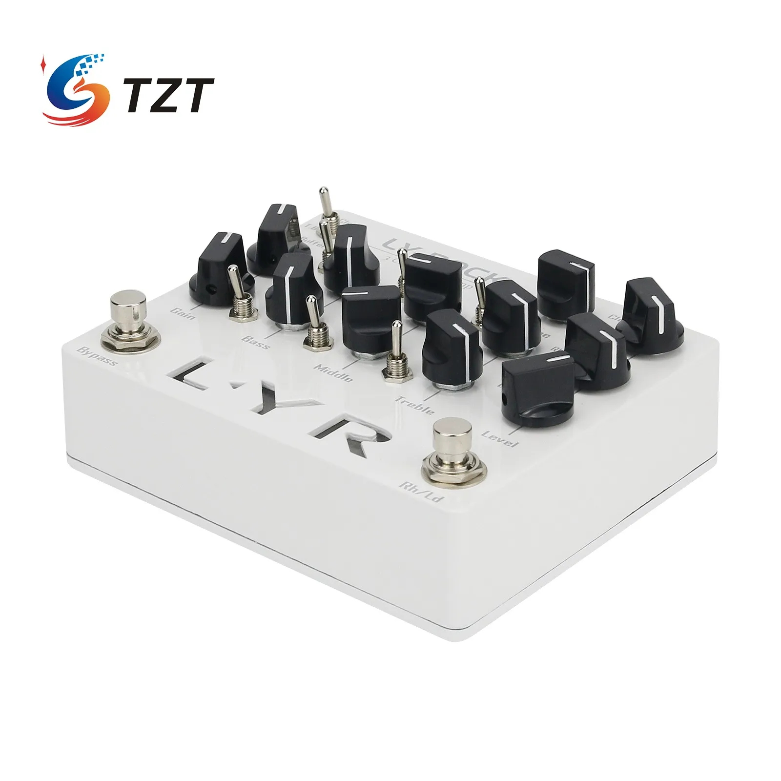 Гитарные аксессуары TZT для KSR Ceres, 3-канальный предусилитель для посадки, предусилитель тона, чистый ритм, отключение