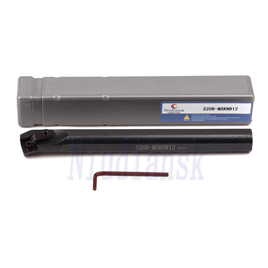 1 Lỗ Bên Trong Dụng Cụ Xoay Arbor S20R-MSKNR12 S25S-MSKNR12 Tiện Bằng Máy CNC Dụng Cụ S20R-MSKNL12 Nội Bộ Dụng Cụ Xoay S25S-MSKNL Dao Cắt