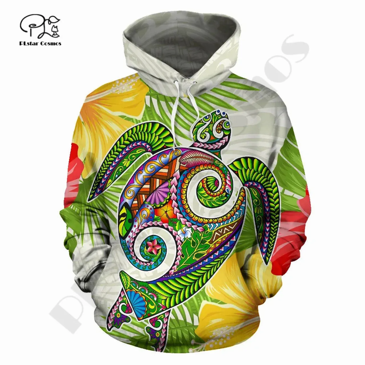 

PLstar Cosmos 3Dprint Newest Turtle Tribal Colorful Polynesian Harajuku Streetwear Causal Unique Unisex Hoodies/Sweatshirt/Zip 2