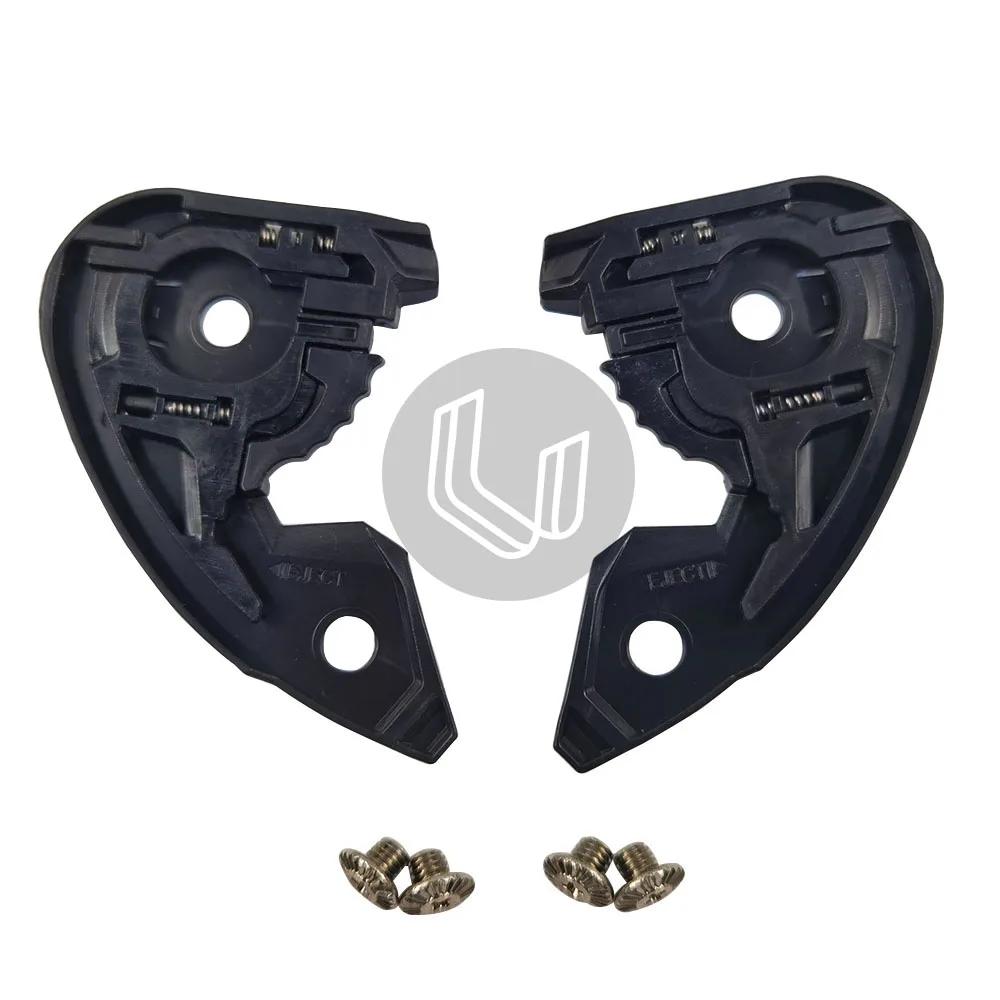 Pair Motorcycle Helmet Visor Shield Gear Base Plate Lens Holder Case For HJC RPHA-11 RPHA-11