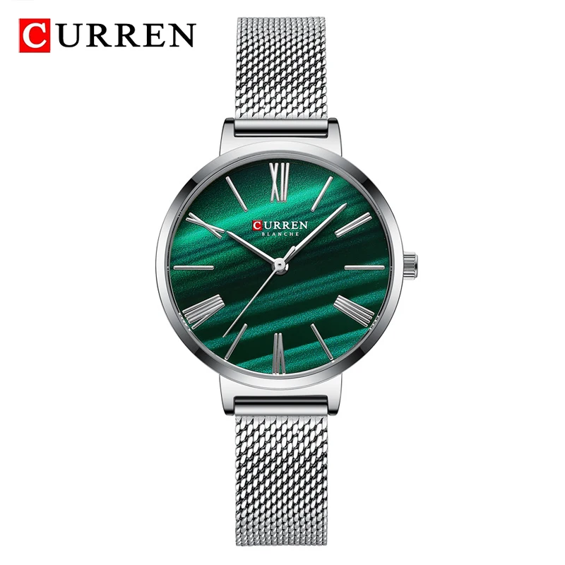 

CURREN Top Brand Womens Watches Fashion Casual Waterproof Clock Luxury Quartz Watch Women Stainless Steel Strap Relogio Feminino
