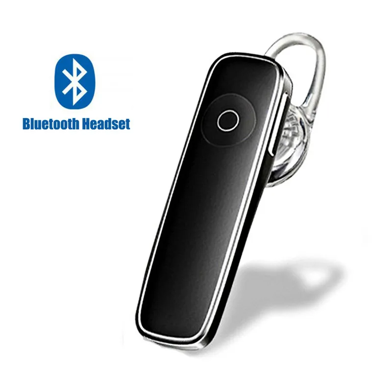 M165 Mini Bluetooth Headset Stereo Hands-free Ear-hook Wireless Microphone With Microphone, Suitable for All Smart Phones