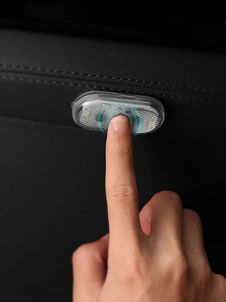 BLALION Car LED Touch Lights Wireless Interior Light Magnetic Auto Door Light Roof Ceiling Lamp Reading Lamp USB Rechargeable 5V