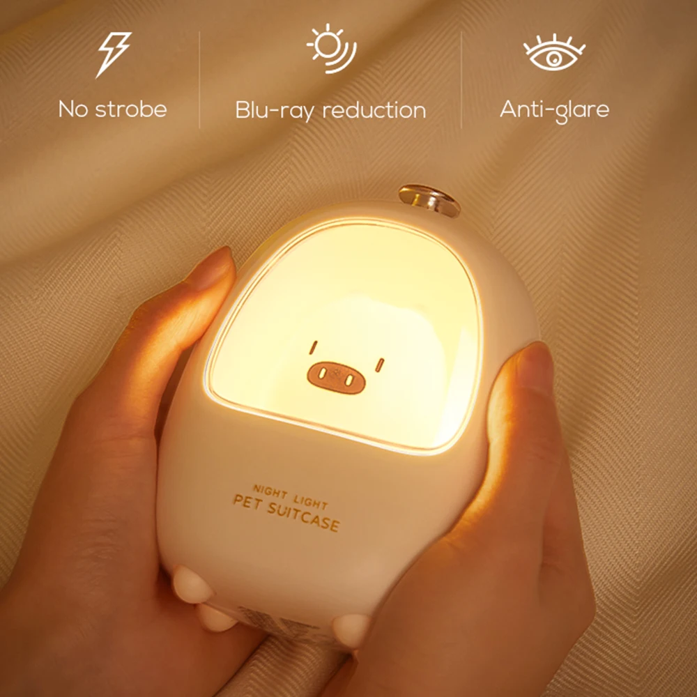 Lampada da comodino ricaricabile USB per bambini