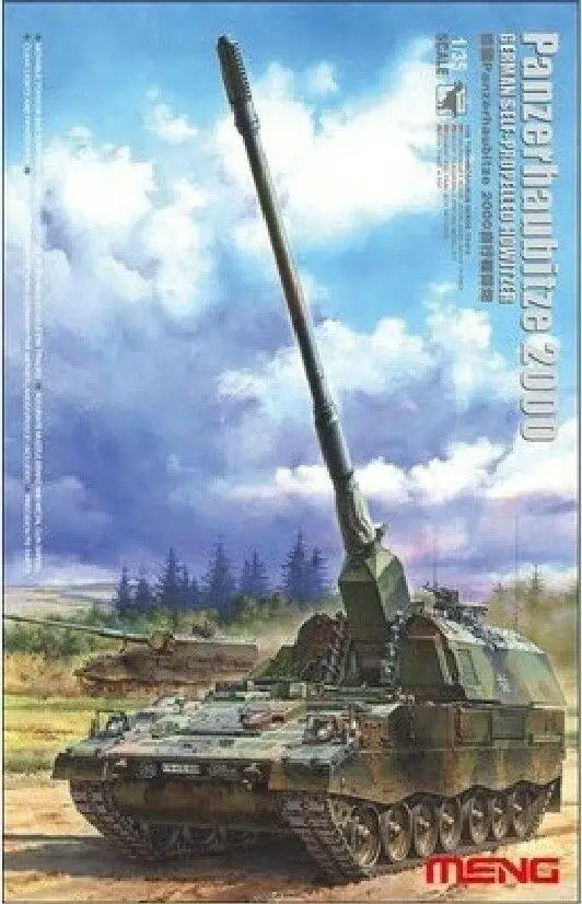 

Meng model TS-012 1/35 German Panzerhaubitze 2000 Self-Propelled Howit zer plastic model kit Model kit