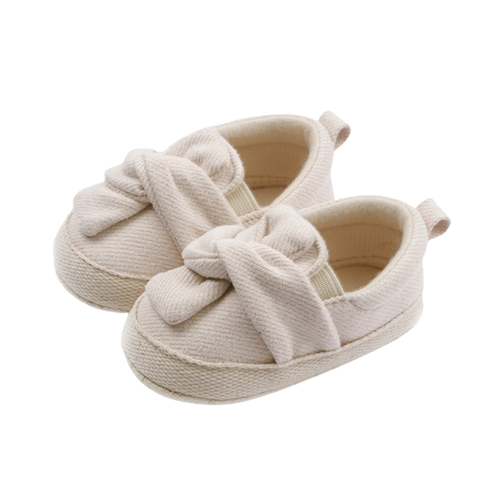 Sepatu Bayi Balita Sol Lembut Antilicin Pertama Berjalan Prewalker Lucu Warna Solid Crib 0-18M