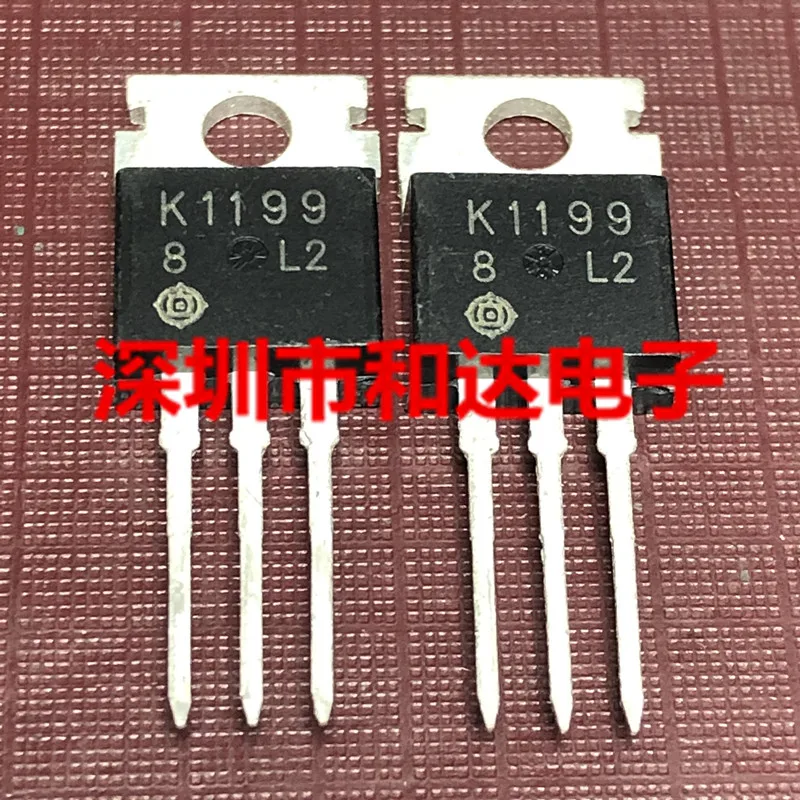 10pcs 2SK1199 K1199 TO-220 900V 2A