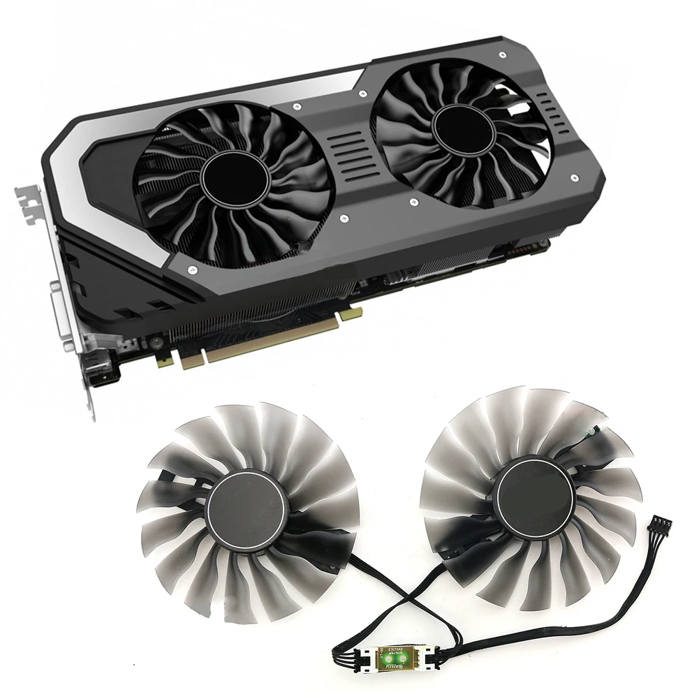 

95mm For PALIT GTX1070 1080 1080ti Super JetStream GameRock GPU Graphics Card Cooling Fan FD10015H12S/GAA8S2U