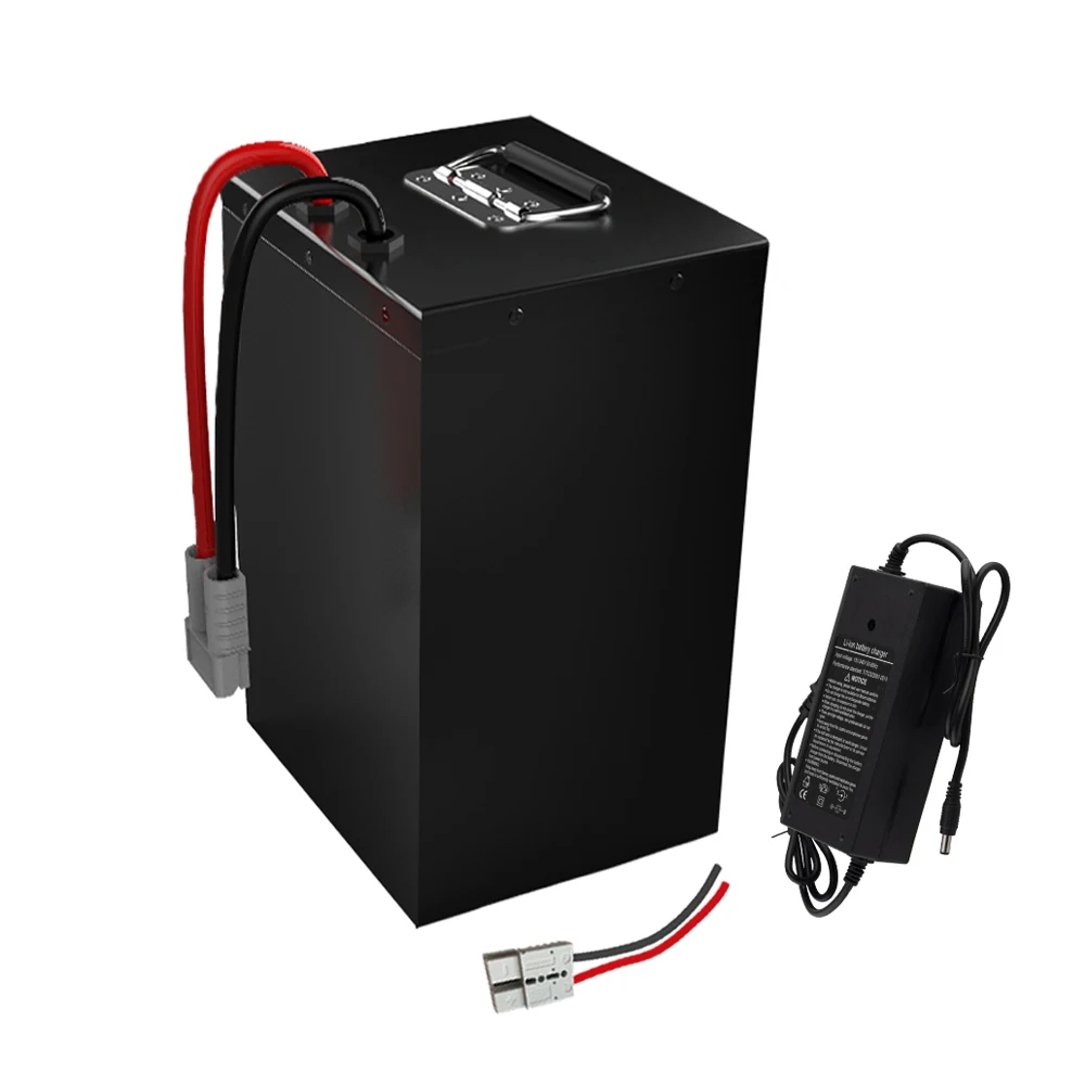 With 5A charger 52V 50Ah battery Suitable for ebike electrical motorbike Tricycle Accept customization 320x240x140