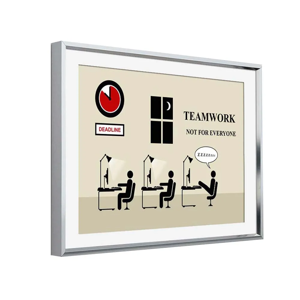 Настенные металлические алюминиевые защелкивающиеся рамы, фронтальная загрузка, алюминиевые зажимы для плакатов, YAPF-006, 5 шт. в партии