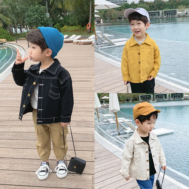 

Thread Spring Autumn Coat Outerwear Top Children Clothes Kids Costume Teenage Gift Plus Size Boy Clothing High Quality