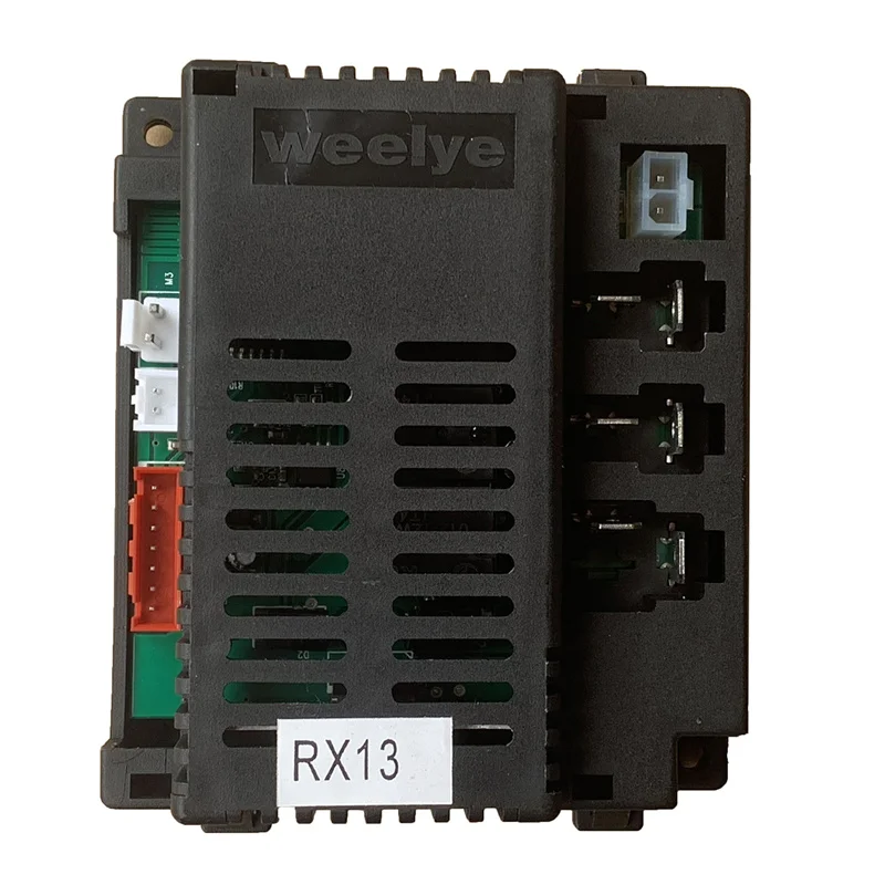 WEELYE – voiture électrique RX13 pour enfants, 12V, 2.4G, Bluetooth, télécommande et récepteur, pièces de rechange