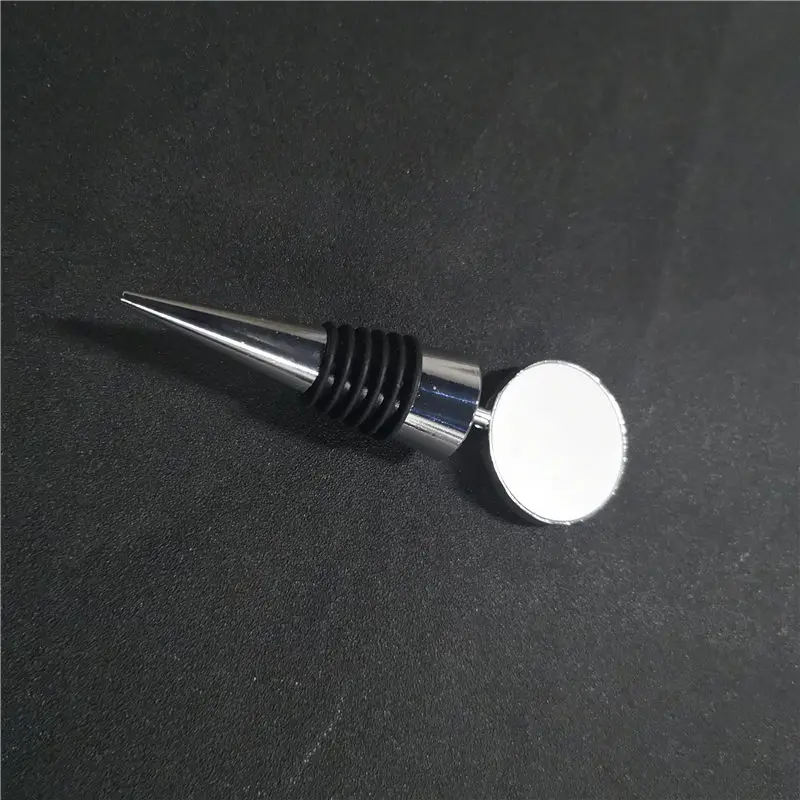 sublimation blank Red wine stopper hot transfer printing diy blank custom consumable 10pcs/lot