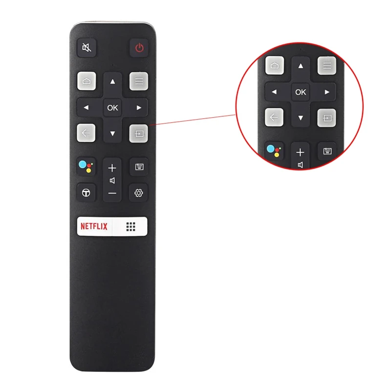New Remote Control Rc802V Fmr1 Jur6 65P8S 49S6800Fs 49S6510Fs for Tcl Smart Tv