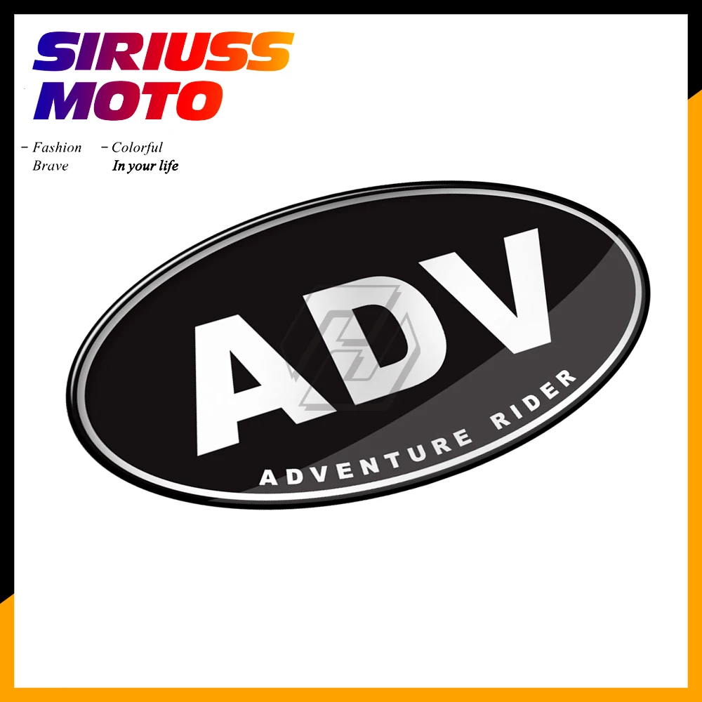 

3D Resin Motorcycle Decal Adventure Rider ADV Sticker Case for BMW F800GS F700GS R1200GS R1250GS Adventure Stickers