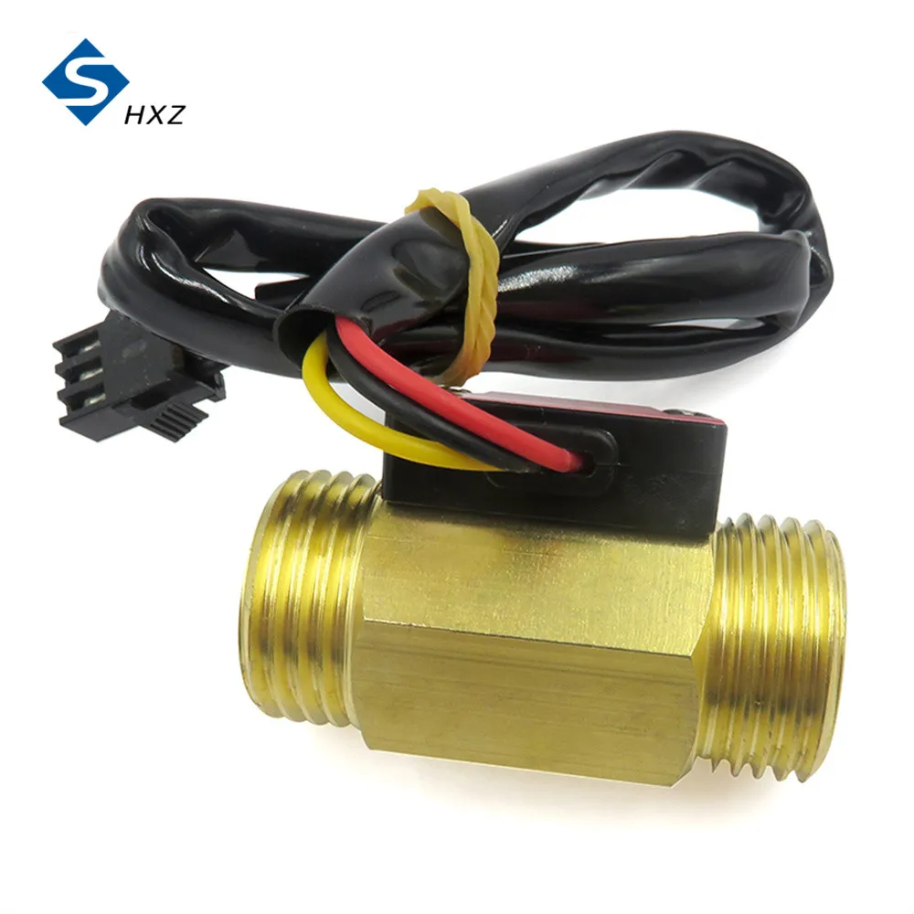 Imagem -02 - Interruptor Sensor de Fluxo de Água Industrial Sensor de Fluxo de Água Hall Interruptor Fluxômetro Sensor de Fluxo de Água 125l Min 1.75mpa Yf-b1 Dc518v g1 2