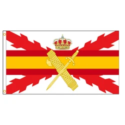 90x150cm Cross of Burgundy Spian Civil Guard Flag