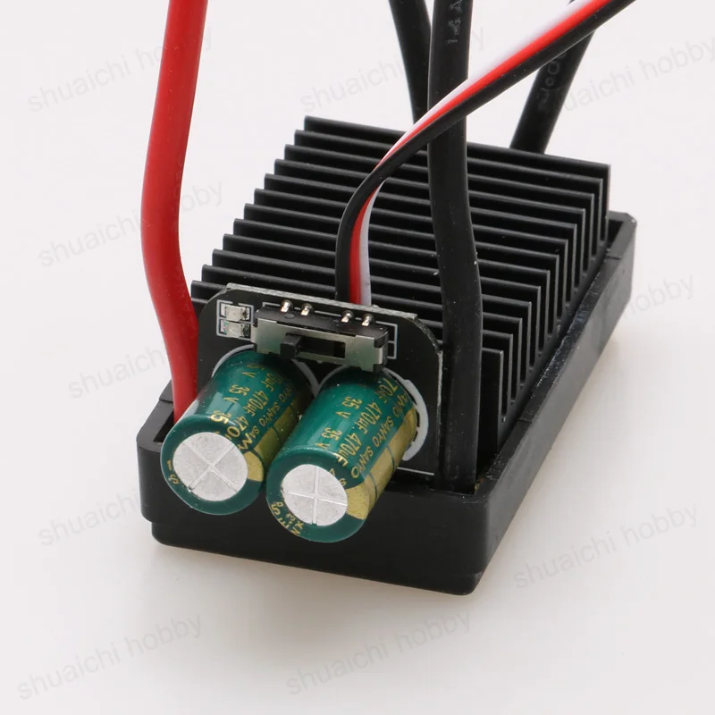 3S-6S 100A ESC Dual Way Brushed Speed Controller UBEC 5V 3A MOS Tube Circuit Board for RC Harvester 540 550 775 Brush Motor