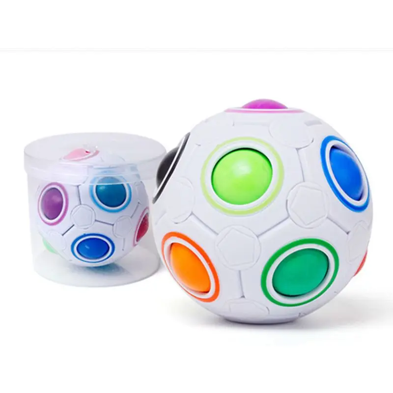 Ball Toy Rainbow Puzzle Ball For Concentration Kids Gift 1PC