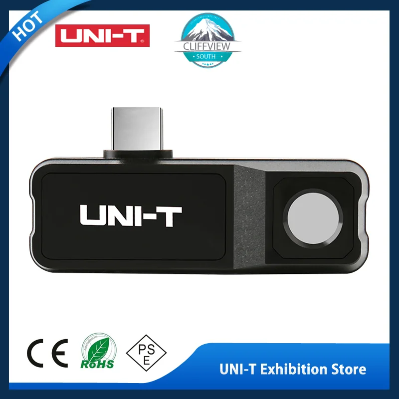 UNI-T UTI120/UTI260 Mobile Thermal Imager for Android Phone IP65 25Hz Industrial Inspection Heat Loss Detection Infrared Camera