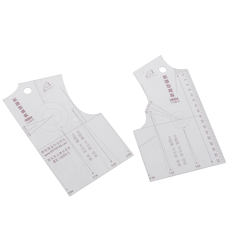 Set 1:5 Fashion Design mini Ruler Cloth Design School Student  Apparel Drawing  Garment Prototype Rulers