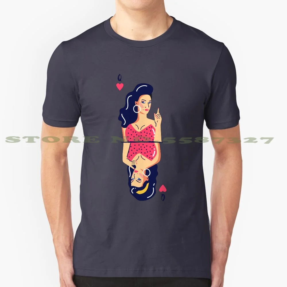 Queen ( Michelle Visage Or Bendelacreme ? ) 100% Cotton T-Shirt Drag Queen Michelle Visage Bendelacreme Bendela Rupaul Rupauls