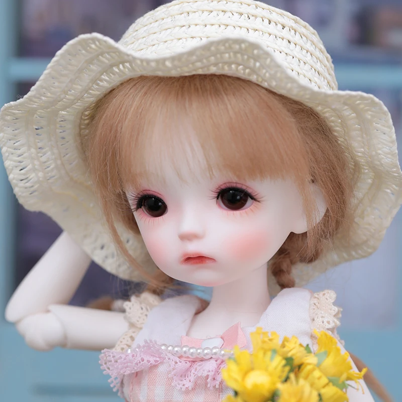 

BJD doll genuine meat peach 1/6 SD optional clothes wigs shoes new summer gifts