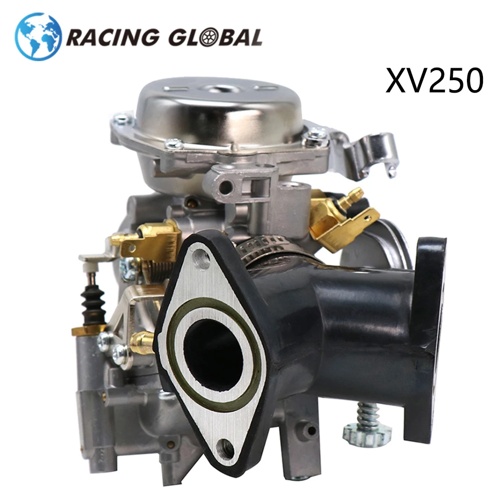 ALCON-Racing XV250 26mm Carburetor With Adapter Manifold For Yamaha XV 250 Virago 250 V-star 250 Route 66 1988-2014