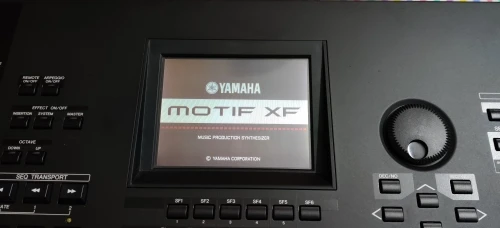 100% testing display LCD Panel for YAMAHA MOTIF XF8 one year warranty