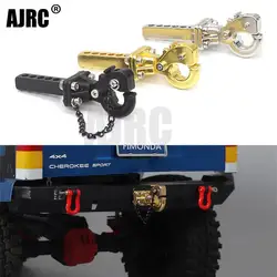 1:10 accessori in scala gancio di traino in metallo gancio di traino per RC Crawler Traxxas TRX4 TRX6 Axial SCX10 90046 90053 GEN8 D90 D110 RGT