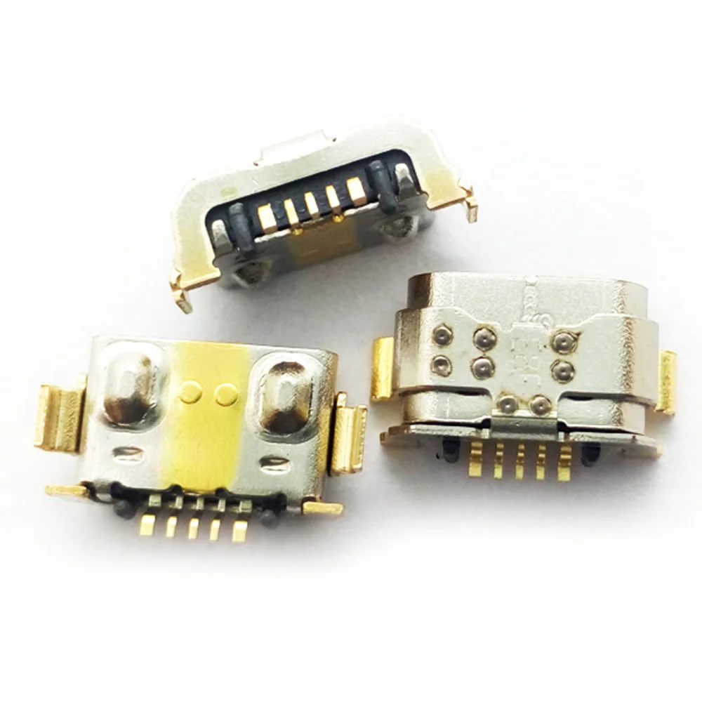 10-100 pz Micro USB Jack per Samsung Galaxy Tab A 8.0 2019 SM-T290 T290 T295 T297 spina USB porta di ricarica presa connettore