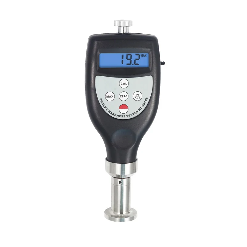 Portable HT-6510E Shore E Hardness Tester Durometer For Hard Sponge EVA Hardness Meter USB/RS-232/Bluetooth