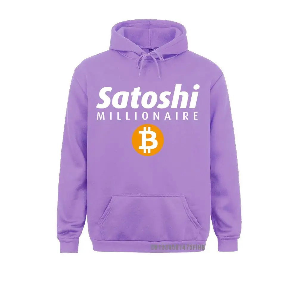 Satoshi Millionaire Funny Crypto Bitcoin Sweatshirt Hoodies 2021 Popular Crazy Long Sleeve Men Sweatshirts Personalized Hoods