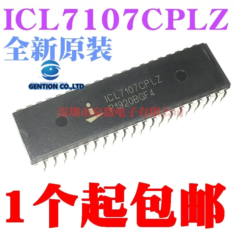 

5PCS ICL7107CPLZ ICL7107 DIP - 40 analog-to-digital conversion LED drive in stock 100% new and original