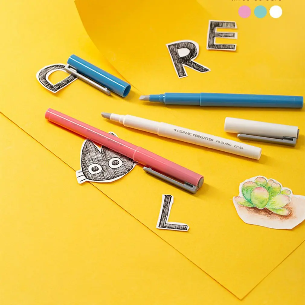 Diy Diamant Malerei Pergament Papier Cutter Keramik Klinge Abdeckung Cut Diamanten Werkzeuge Zubehör Kunst Messer Papier Cutter