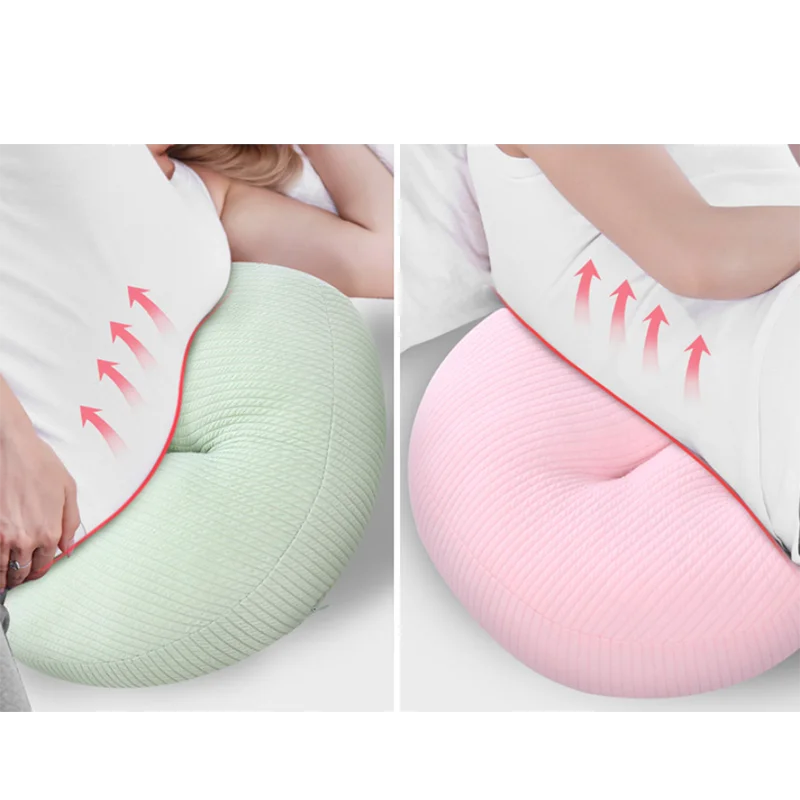 New Maternity Pillows Adjustable Size Pure Cotton Pregnant Mother Pillows Multifunctional Side Sleeping Waist Support Pillows