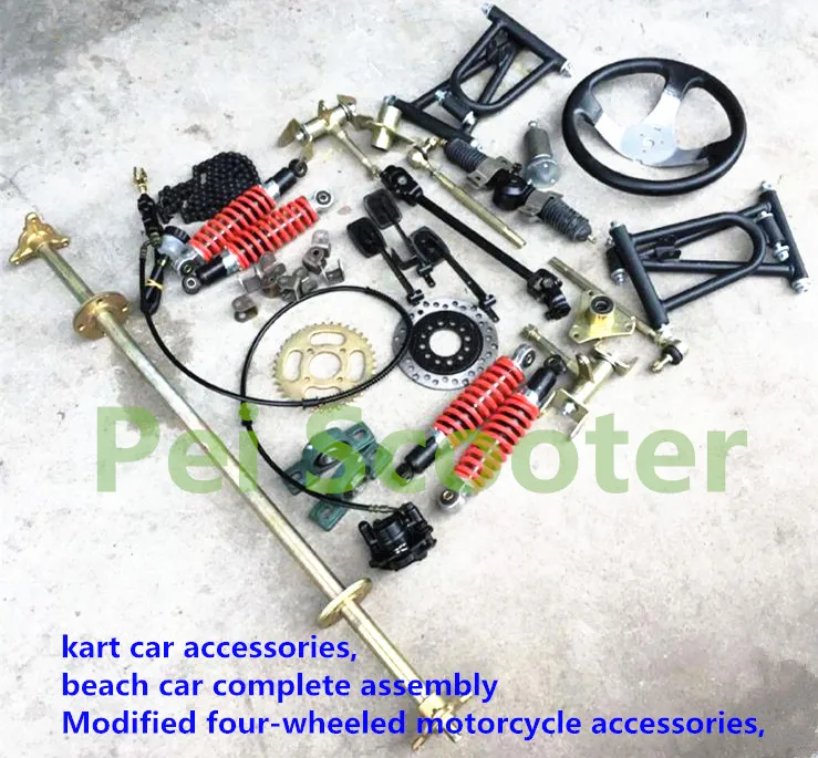 Modified four-wheeled motorcycle accessories,kart car accessories,beach car complete assembly ppa-01