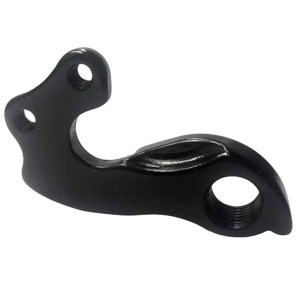 MTB Road Bike Logam Campuran Logam Campuran Derailleur Gantungan Gigi Balap Sepeda Gunung Frame Tail Hook Parts Dropout Adapter 102 "Hitam