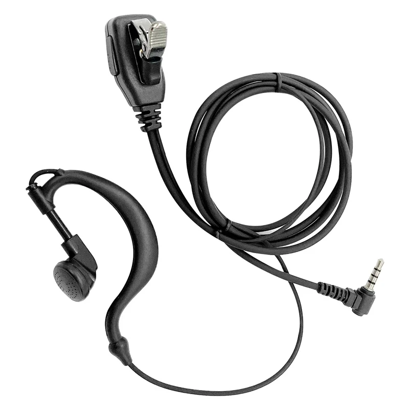 

RISENKE Earpiece Headset with MIC PTT for Yaesu Vertex VX-10, VX-110, VX-130, VX-131 Radio