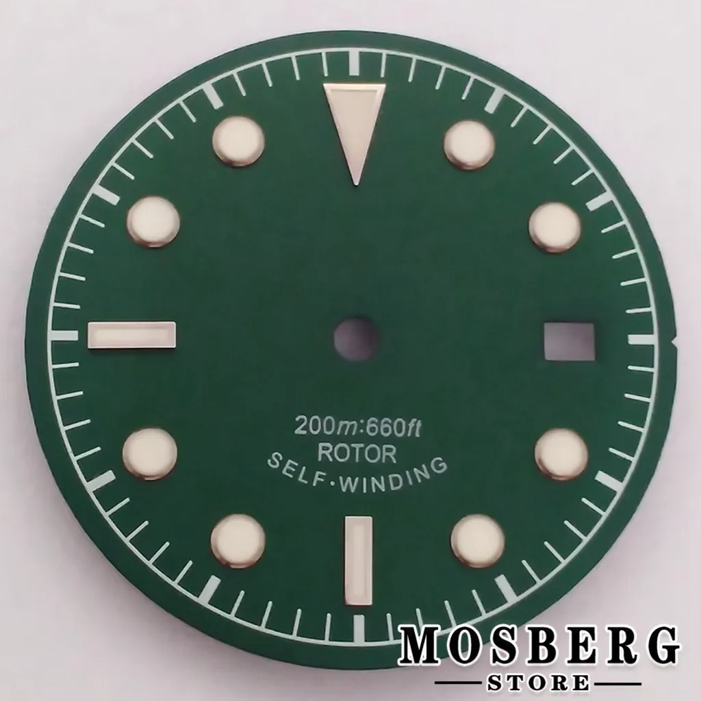 Customized Personalization DIY Custom Logo Watch Dial Black White For NH35 NH36 Movement Accessory Part