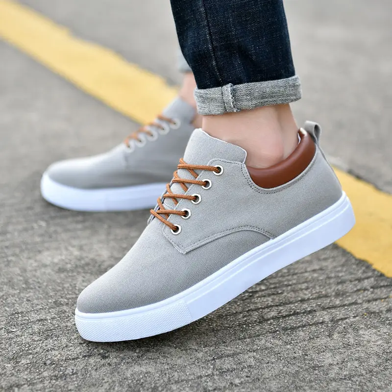 Men's Canvas Shoes 39-47, Extra Large, Vulcanized Shoes, Comfortable, Autumn, Men's Tennis Shoes, Fashion, New 2021