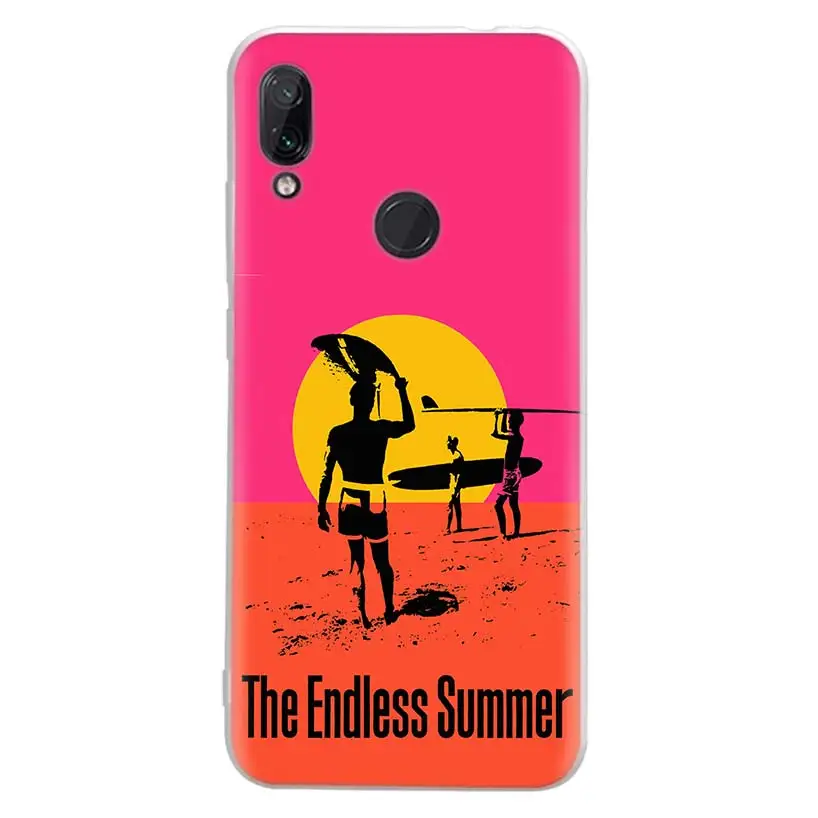 Surfboard Surfing Art Surf Girl Summer For Xiaomi Mi 11T Pro 11 Lite 11i 12X 12 13 12T 10T 9T 10Lite 5G Phone Case 10 9 8 Ultra