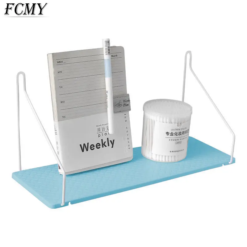 1-Layer Ijzer Opknoping Mand Organizer Muur Opknoping Opslag Rek Sleutel Haken Keuken Studentenflat Display Rack Manden