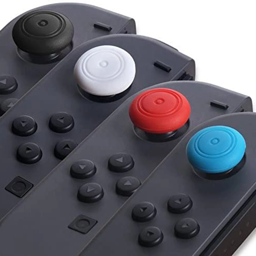 4pcs Analog Thumb Stick Grip Caps Compatible with Nintendo Switch OLED/Switch Lite/Switch Joystick Protective Cover